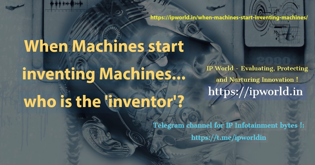 When Machines Start Inventing Machines….
