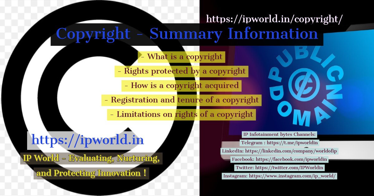 Copyright – Summary Information